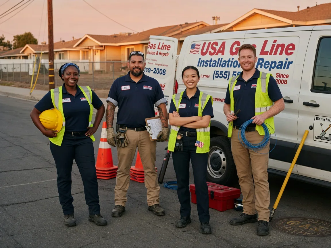 Gas Line Installation company in Iron City, TN